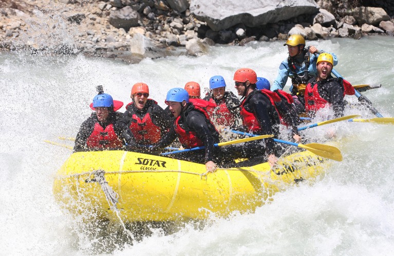 White Water Rafting in Whistler